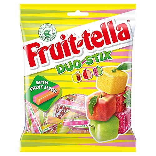 Fruittella Duo-Stix Chewy Sweets, Fruchtsaft, 160 g von Fruittella