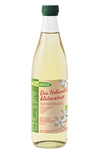 Frusano Bio Holunderblüten-Sirup, 3er Pack (3 x 500 ml) von Frusano