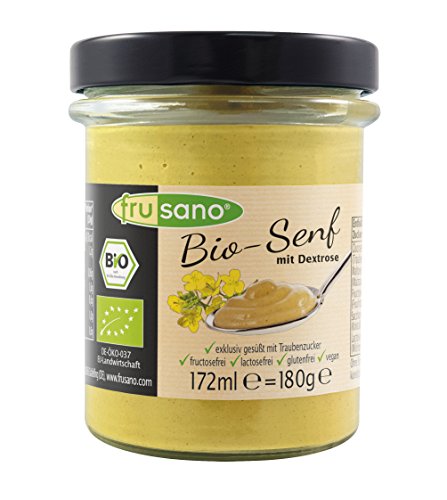 Frusano Senf mit Dextrose bio 180g von Frusano