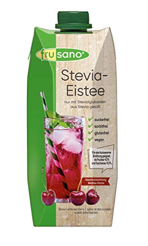 Frusano Stevia-Eistee Kirsche 500ml von Frusano