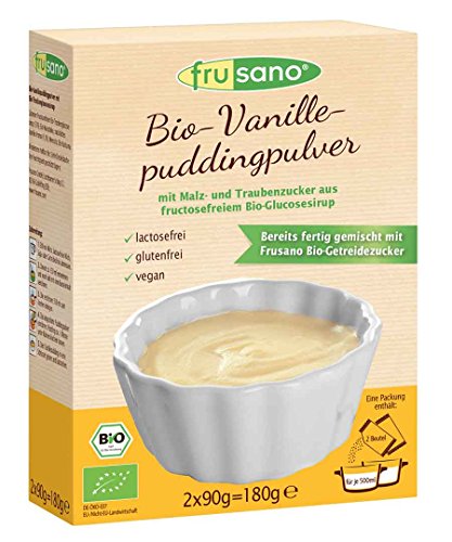 Frusano Vanillepuddingpulver bio 2x90g von Frusano