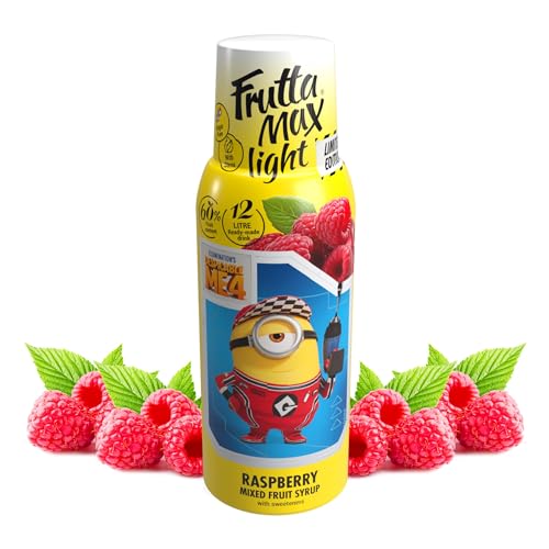 MINIONS - FruttaMax LIGHT Himbeere Getränkesirup 500ml von FruttaMax