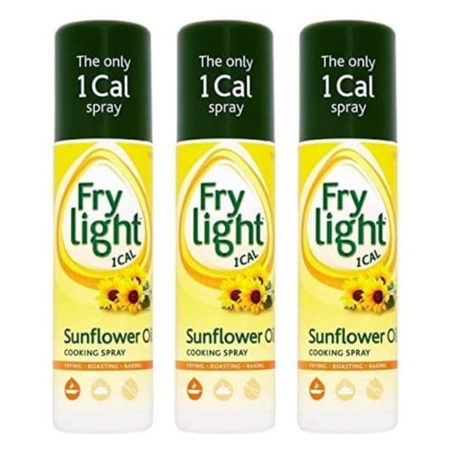 Frylight Sonnenblumenöl Kochspray 190ml (3er Pack) von Fry Light