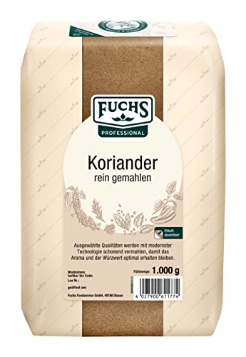 Fuchs Professional - Coriander gemahlen | 1 kg im Beutel von Fuchs Professional