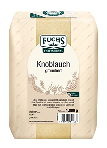 Fuchs Professional - Knoblauch granuliert | 1 kg im Beutel von Fuchs Professional