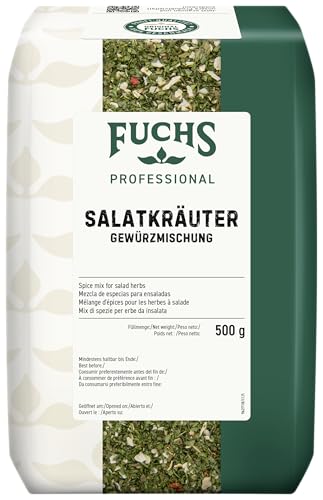 Fuchs Professional - Salatkräuter | Für die Zubereitung von Salatdressings | Profi-Qualität für Großverbraucher | 0,5 kg im recyclebaren Beutel von Fuchs Professional