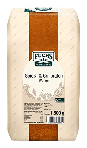 Fuchs Spießbraten und Grillbraten Würzer, 1er Pack (1 x 1.5 kg) von Fuchs