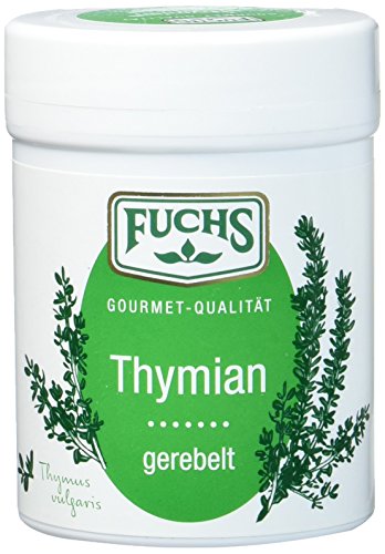 FUCHS Thymian gerebelt, Thymian getrocknet und gerebelt (aromatische Kräuter in Dose), 3er Pack (3 x 25 g) von Fuchs