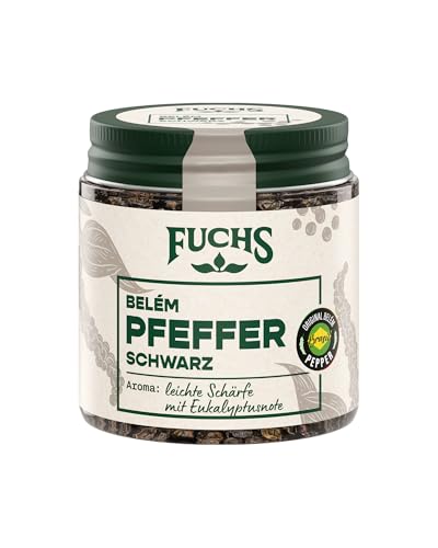 Fuchs Gewürze - Belém Pfeffer ganz | 50 g im wiederverschließbaren Gewürzglas von Fuchs