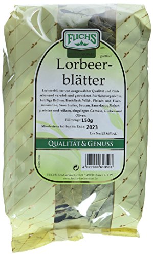 Fuchs Lorbeerblätter, 4er Pack (4 x 150 g) von Fuchs