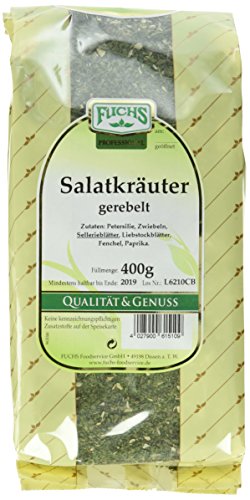 Fuchs Salatkräuter gerebelt, 3er Pack (3 x 400 g) von Fuchs