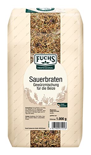 Fuchs Sauerbraten Gewürzmischung für die Beize GV (1 x 1 kg) von Fuchs Professional