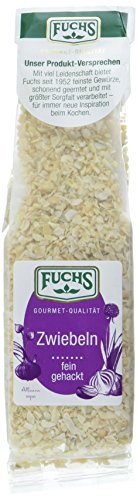 Fuchs Zwiebeln fein gehackt, 4er Pack (4 x 50 g) von Fuchs