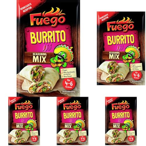 Burrito Seasoning Mix (Packung mit 5) von Fuego