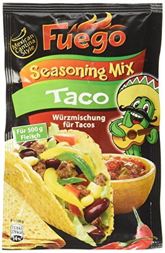 Fuego Taco Seasoning Mix, 3er Pack (3 x 35 g) von Fuego