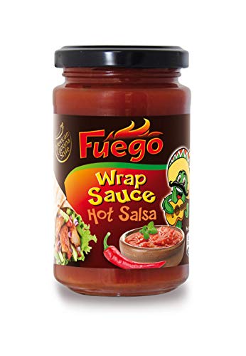 Fuego Wrap Sauce hot, 4er Pack (4 x 217 g) von Fuego