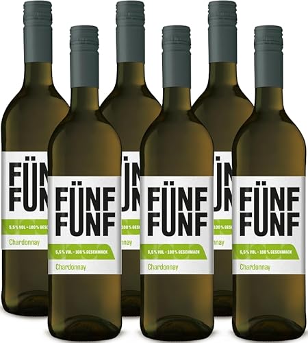 FünfFünf Chardonnay halbtrocken (6 x 0,75 l) von FünfFünf