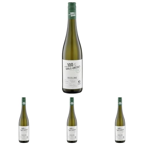 Für mich 100% Saale-Unstrut Riesling, Pfirsich und Aprikose, trocken (1 x 0,75 l) (Packung mit 4) von Für mich 100% Saale-Unstrut