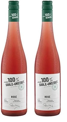 Für mich 100% Saale-Unstrut Rosé, halbtrocken (1 x 0,75 l) (Packung mit 2) von Für mich 100% Saale-Unstrut