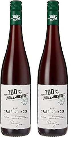 Für mich 100% Saale-Unstrut Spätburgunder Trocken (1 x 0.75l) (Packung mit 2) von Für mich 100% Saale-Unstrut