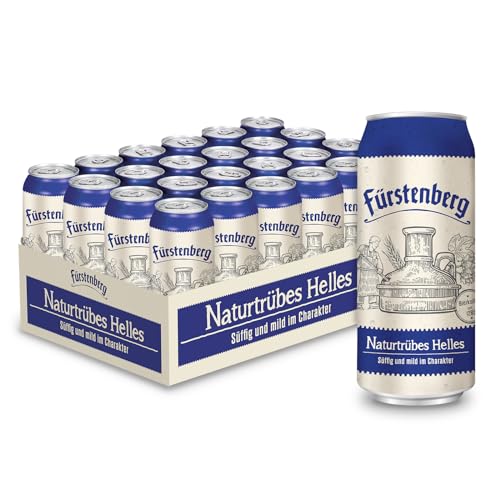 Fürstenberg Naturtrübes Helles, 24er Dosentray, EINWEG 24 x 0,5l von Fürstenberg