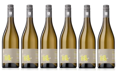 6x 0,75l - 2023er - Fürstlich Castell'sche Domäne - Cas"Tell Me" - white - Qualitätswein Franken - Deutschland - Weißwein halbtrocken von Fürstlich Castell'sches Domänenamt