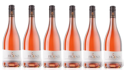 6x 0,75l - Fürstlich Castell'sche Domäne - Castell-Castell - Fraenzi - rosarot - Franken - Deutschland - Rosé-Perlwein mit zugesetzter Kohlensäure von Fürstlich Castell'sches Domänenamt