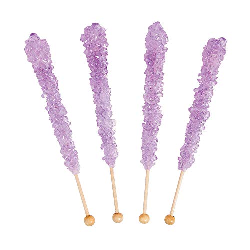 Rock Candy Pop Sticks (Lavendel) von Fun Express