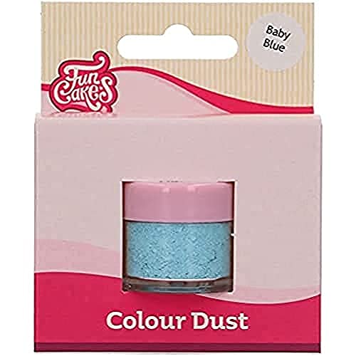 FunCakes Color Dust Baby Blue: Farbpulver für Lebensmittel, für die Kuchendekoration, Halal-zertifiziert von FunCakes