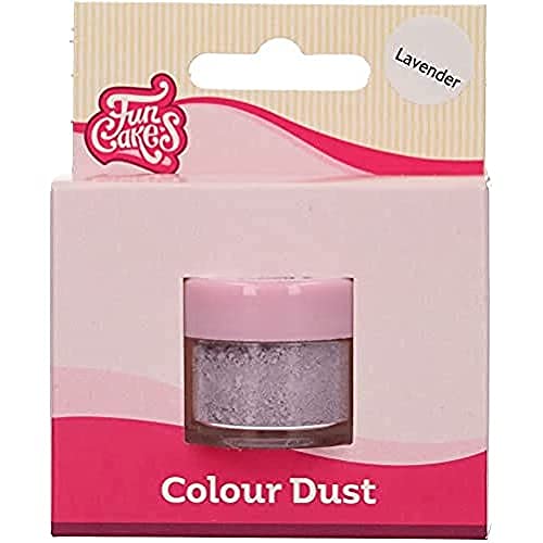 FunCakes Color Dust Lavender: Farbpulver für Lebensmittel, für die Kuchendekoration, Halal-zertifiziert von FunCakes