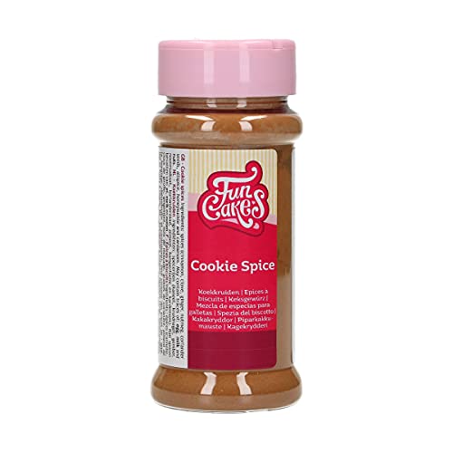 FunCakes Cookie Spice: Leckeres Gewürz, fügt einen warmen, würzigen Geschmack hinzu, für Kekse, Gebäck, Kuchen, Muffins und Rosinenbrot, 40 g. von FunCakes