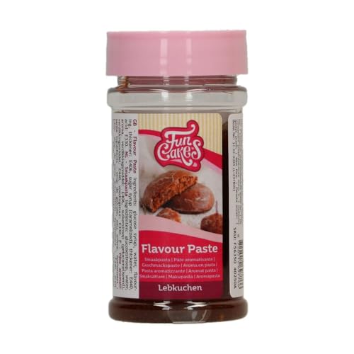 FunCakes Geschmackspaste Lebkuchen: Lebensmittelaroma, großartiger Geschmack, gut zum Dekorieren von Kuchen, geeignet für Teig und Füllungen. 100 g. von FunCakes