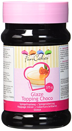 FunCakes Glaze Topping Choco, 1er Pack (1 x 375 g) G41112 von FunCakes