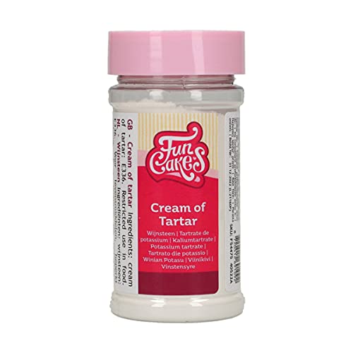 FunCakes Kaliumtartrate: Stabilisiert Eiweiß. Perfekt zum Backen von Baisers und Angel Food Cakes. 80 g. von FunCakes