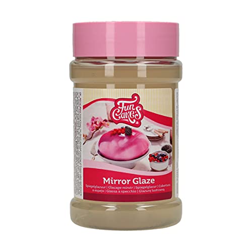 FunCakes Mirror Glaze: Glasur für Kuchen, perfekt zum Dekorieren von Kuchen, Glasurglasur. 325 g. von FunCakes