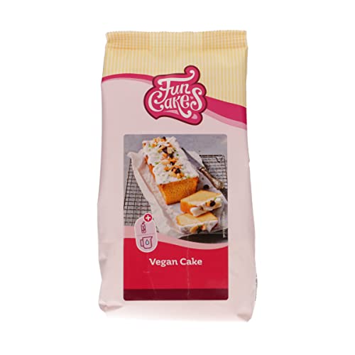 FunCakes Mix für veganen Kuchen, köstlichen Vanillekuchen, komplett vegan. Geeignet für veganen Apfelkuchen oder veganen Karottenkuchen. 400 g. von FunCakes