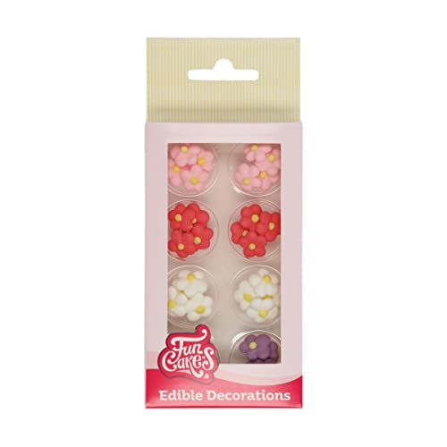 FunCakes Zucker Dekorationen Blümchen Set/32 von FunCakes