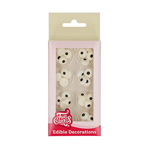 FunCakes Zucker Dekorationen Runde Augen Set/32 von FunCakes