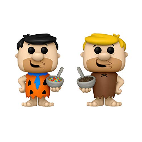 Funko Pop! Ad Icons Müsli Fred mit Müsli und Barney mit Müsli, 2 Stück von Funko