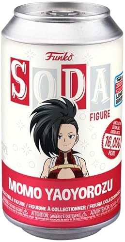 Funko Soda Vinyl: MHA My Hero Academia – Momo Yaoyorozu versiegelte Dose mit 1 in 6 Chance bei Chase (NYCC 2023 Shared Exclusive) von Funko