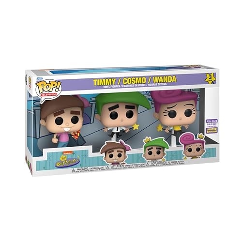 SDCC 2023 (Shared): The Fairly OddParents POP! Fairly OddParents 3er Pack von Funko