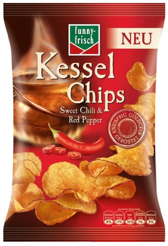 Funny-Frisch - Kessel Chips Sweet Chili & Red Pepper - 120g von Funny-Frisch