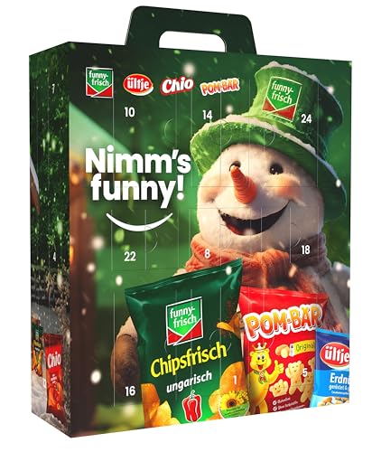 Intersnack Adventskalender 2024 810g von Funny-Frisch