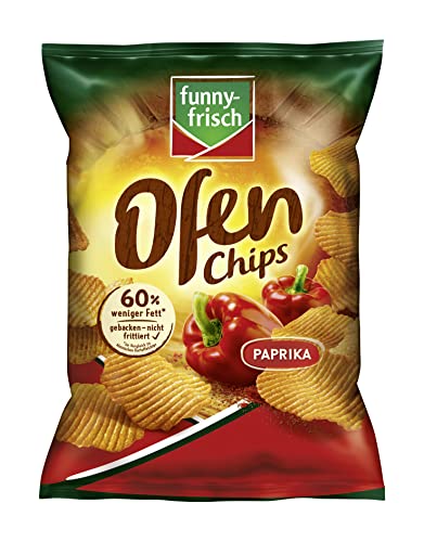 Ofen Chips Paprika 125g von Funny-Frisch