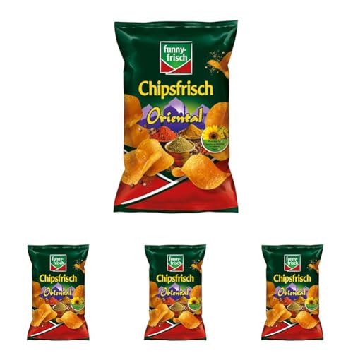 funny-frisch Chipsfrisch Oriental 150g (Packung mit 4) von Funny-Frisch