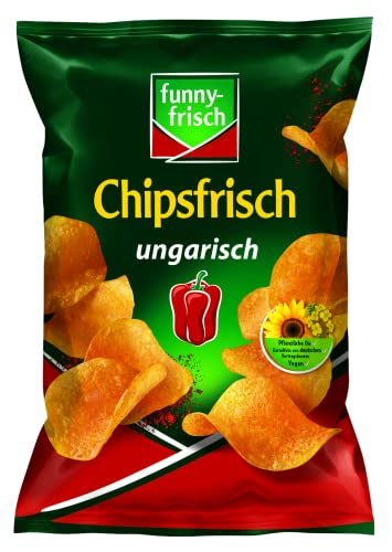 funny-frisch Chipsfrisch ungarisch vegan, 12er Pack (12 x 40g) von Funny-Frisch