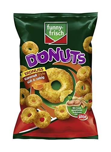 funny-frisch Donuts Karamell süß & salzig, 110g von Funny-Frisch