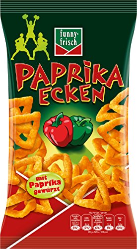 funny-frisch Papriken Ecken, 7er Pack (7 x 75 g) von Funny-Frisch