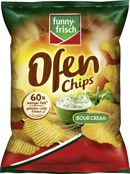 Funny-frisch Ofen Chips Sour Cream von Funny-frisch