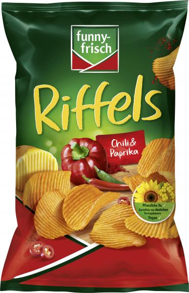 Funny-frisch Riffels Chili & Paprika von Funny-frisch